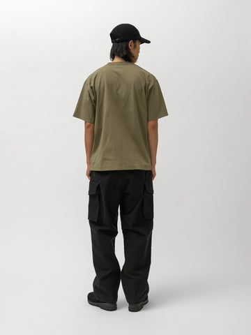 HAVEN Excel Relaxed Fit T-Shirt S/S - Siro Cotton Jersey Olive, T-Shirts