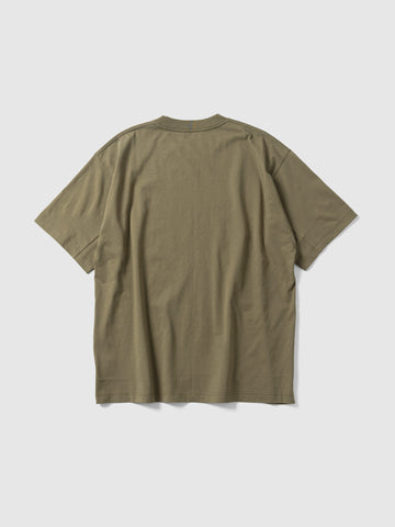 HAVEN Excel Relaxed Fit T-Shirt S/S - Siro Cotton Jersey Olive, T-Shirts