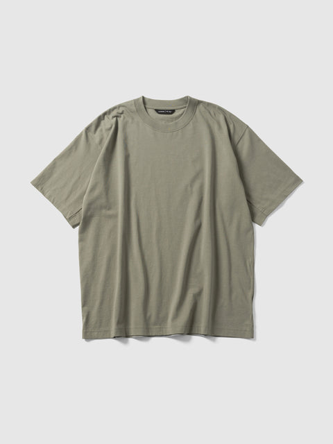 HAVEN Excel Relaxed Fit T-Shirt S/S - Siro Cotton Jersey Sage, T-Shirts
