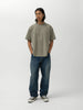 HAVEN Excel Relaxed Fit T-Shirt S/S - Siro Cotton Jersey Sage, T-Shirts