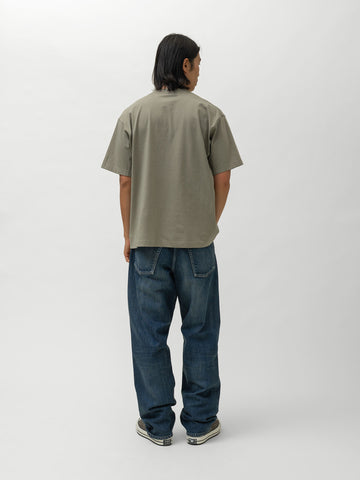 HAVEN Excel Relaxed Fit T-Shirt S/S - Siro Cotton Jersey Sage, T-Shirts