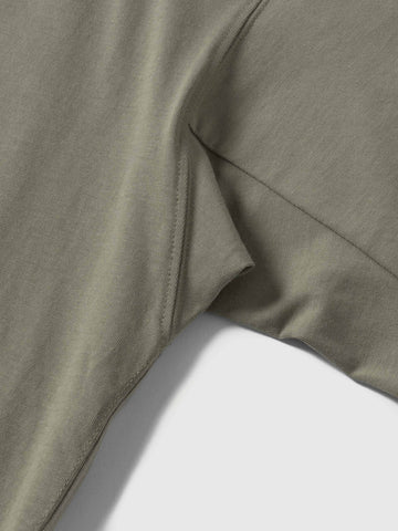 HAVEN Excel Relaxed Fit T-Shirt S/S - Siro Cotton Jersey Sage, T-Shirts
