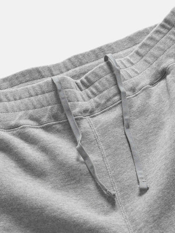 HAVEN Excel Sweatpant - Urake Cotton Terry Heather Grey, Sweatpants