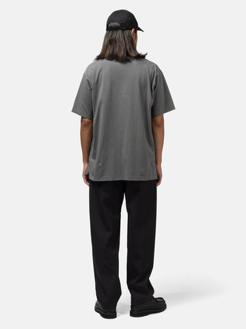 HAVEN Excel T-Shirt S/S - Siro Cotton Jersey Charcoal, T-Shirts