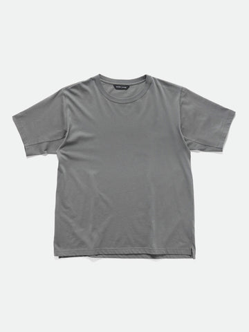 HAVEN Excel T-Shirt S/S - Siro Cotton Jersey Charcoal, T-Shirts