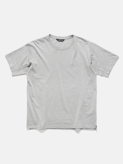 HAVEN Excel T-Shirt S/S - Siro Cotton Jersey Heather Grey, T-Shirts