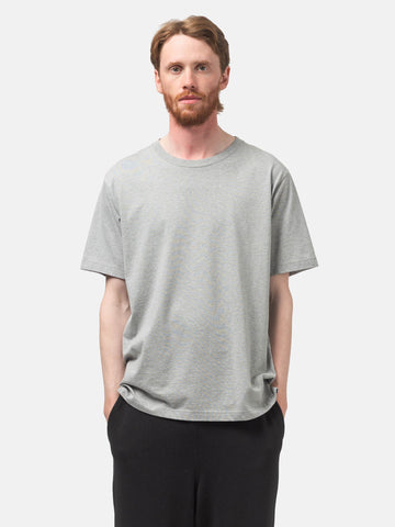 HAVEN Excel T-Shirt S/S - Siro Cotton Jersey Heather Grey, T-Shirts