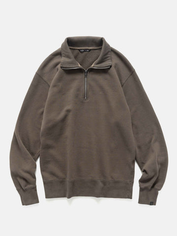HAVEN Excel Zip Neck - Urake Cotton Terry Earth, Sweatshirts