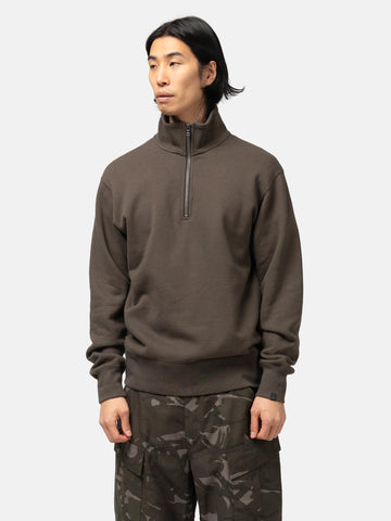 HAVEN Excel Zip Neck - Urake Cotton Terry Earth, Sweatshirts