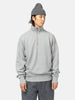 HAVEN Excel Zip Neck - Azuma Urake Cotton French Terry Heather Grey, Sweatshirts