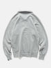 HAVEN Excel Zip Neck - Azuma Urake Cotton French Terry Heather Grey, Sweatshirts