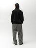 HAVEN Excel Zip Neck - Urake Cotton Terry Black, Sweatshirts