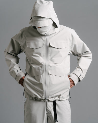 HAVEN Bellum Jacket - GORE-TEX 3L Nylon Ripstop Fog, Outerwear