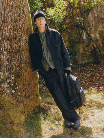 HAVEN Cascadia Pant - Giza Cotton Moleskin Black, Cargo Pants