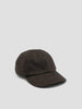 HAVEN Field Cap - Loro Piana Storm System® Wool Brown, Caps