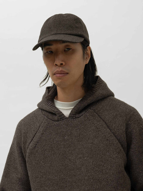HAVEN Field Cap - Loro Piana Storm System® Wool Earth, Caps