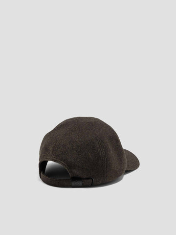HAVEN Field Cap - Loro Piana Storm System® Wool Brown, Caps