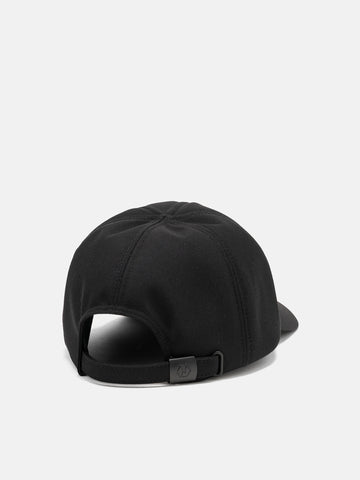 HAVEN Field Cap - Loro Piana Storm System® 3L Nylon Wool Black, Caps