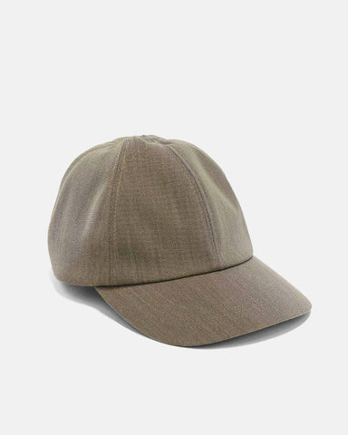 HAVEN Field Cap - Loro Piana Storm System 3L Wool Nylon Taupe, Caps
