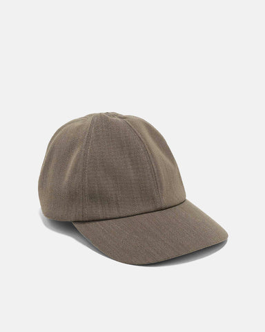 HAVEN Field Cap - Loro Piana Storm System® 3L Nylon Wool Taupe, Caps
