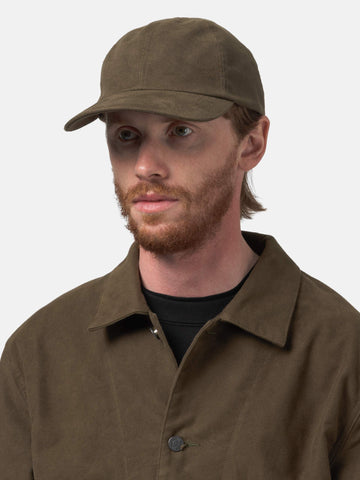 HAVEN Field Cap - Organic Cotton Moleskin Earth, Caps