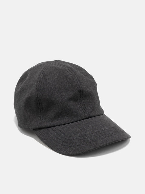 HAVEN Field Cap - Tropical Wool Charcoal, Caps