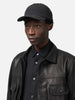 HAVEN Field Cap Vintage Linen Poplin Black, Caps