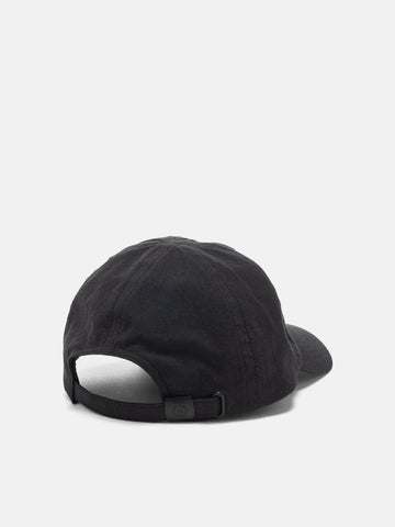 HAVEN Field Cap Vintage Linen Poplin Black, Caps