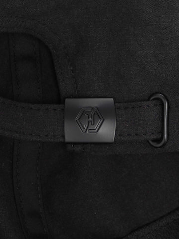 HAVEN Field Cap Vintage Linen Poplin Black, Caps