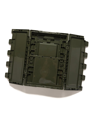 FreshService Folding Container W/2 Doors Olive, Apothecary
