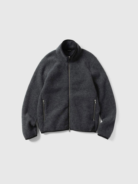 HAVEN Alpine Jacket - Melange Wool Charcoal, Fleece Jackets
