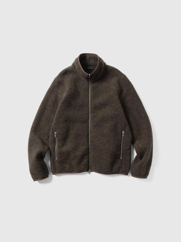 HAVEN Alpine Jacket - Melange Wool Earth, Fleece Jackets