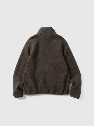 HAVEN Alpine Jacket - Melange Wool Earth, Fleece Jackets