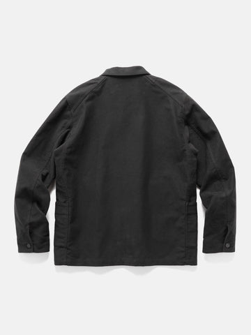 HAVEN Graft Coat - Organic Cotton Moleskin Charcoal, Jackets