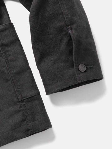 HAVEN Graft Coat - Organic Cotton Moleskin Charcoal, Jackets