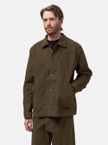HAVEN Graft Coat - Organic Cotton Moleskin Earth, Jackets