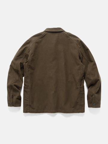 HAVEN Graft Coat - Organic Cotton Moleskin Earth, Jackets