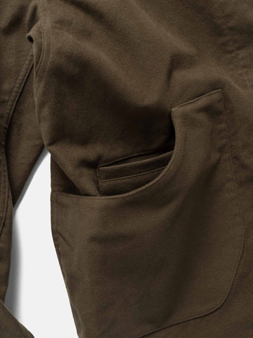 HAVEN Graft Coat - Organic Cotton Moleskin Earth, Jackets