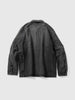 HAVEN Graft Coat - Suvin Cotton Denim Light Wash Black, Denim Jackets