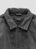 HAVEN Graft Coat - Suvin Cotton Denim Light Wash Black, Denim Jackets