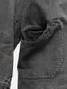 HAVEN Graft Coat - Suvin Cotton Denim Light Wash Black, Denim Jackets