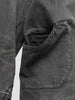 HAVEN Graft Coat - Suvin Cotton Denim Light Wash Black, Denim Jackets