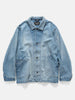 HAVEN Graft Coat - Suvin Cotton Denim Light Wash Indigo, Denim Jackets