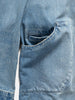 HAVEN Graft Coat - Suvin Cotton Denim Light Wash Indigo, Denim Jackets