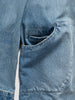 HAVEN Graft Coat - Suvin Cotton Denim Light Wash Indigo, Denim Jackets