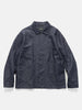 HAVEN Graft Coat Cotton Linen Denim Indigo, Jackets