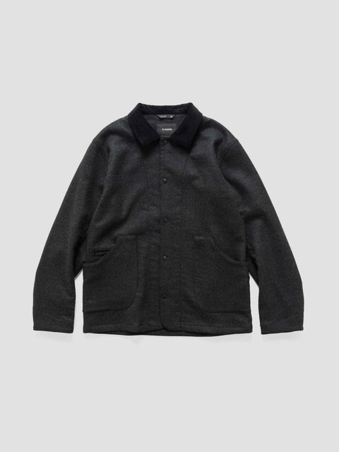 HAVEN Graft Coat - Loro Piana Zelander® Merino Wool Charcoal, Coats