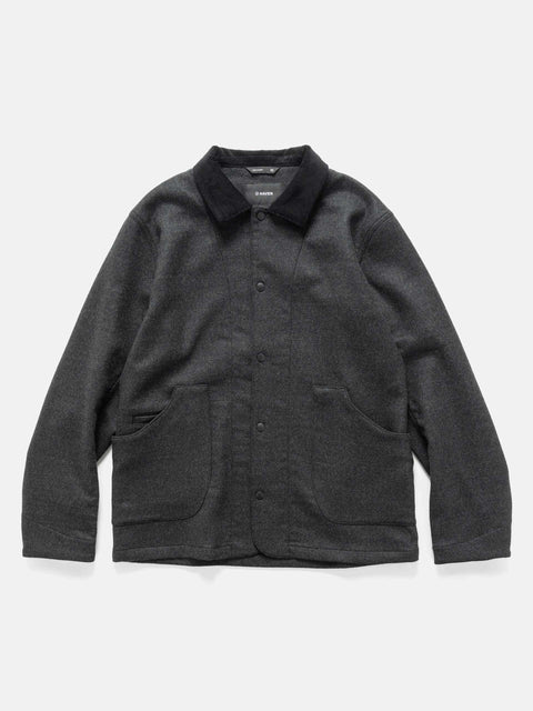 HAVEN Graft Coat - Loro Piana Zelander® Merino Wool Charcoal, Coats