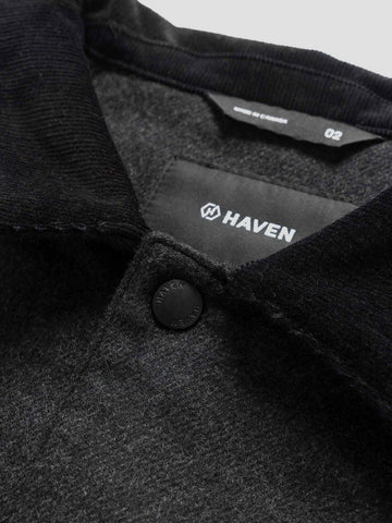 HAVEN Graft Coat - Loro Piana Zelander® Merino Wool Charcoal, Coats