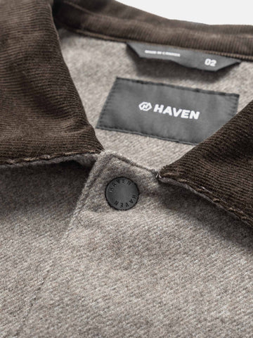 HAVEN Graft Coat - Loro Piana Zelander® Merino Wool Taupe, Coats